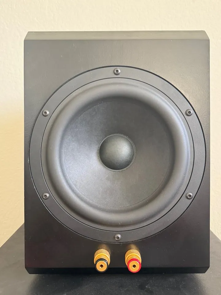 Waterloo Micro rear 9-inch subwoofer and locking binding posts