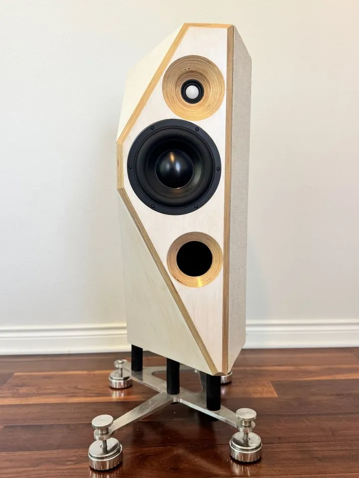 Waterloo Signature Tower in natural Baltic birch