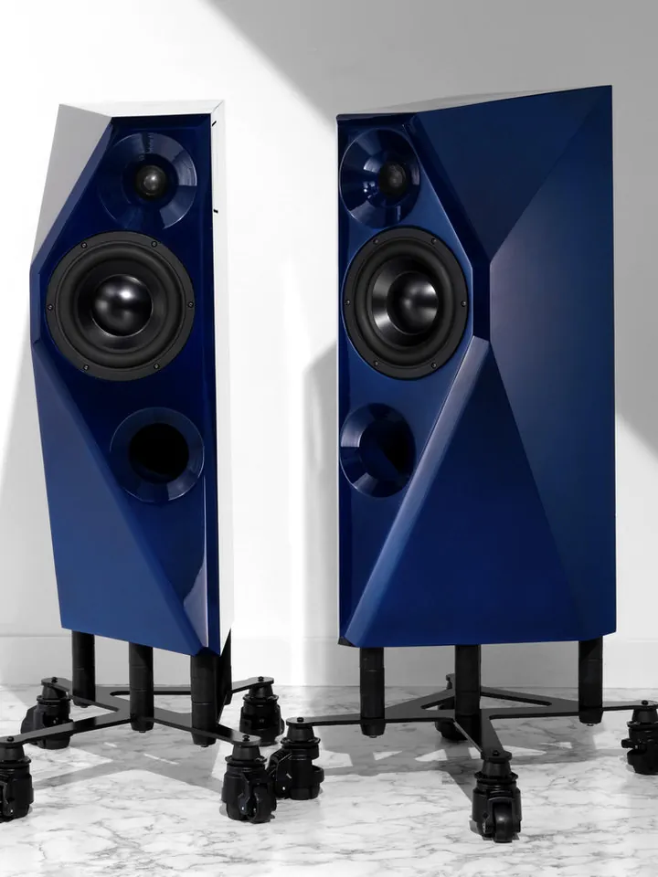 Wellington Tower pair in midnight blue